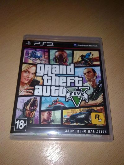 Лот: 3594780. Фото: 1. GTA 5 на PS3 русский текст. Игры для консолей