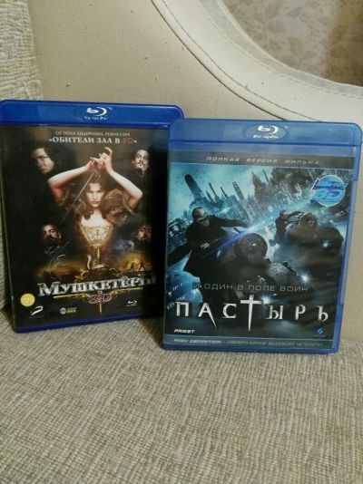 Лот: 11601398. Фото: 1. Blu-ray 3D фильмы Мушкетеры и... CD, DVD, BluRay