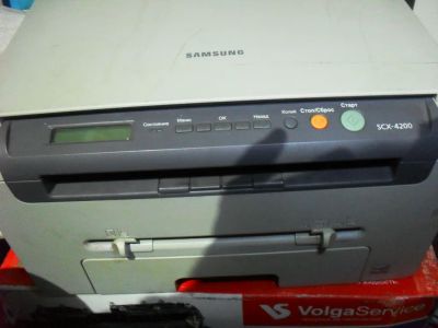 Лот: 20754907. Фото: 1. МФУ samsung SCX-4200. Картриджи, расходные материалы