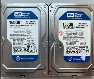 Лот: 19949902. Фото: 1. 2xHDD одним лотом - Western Digital... Жёсткие диски (HDD)
