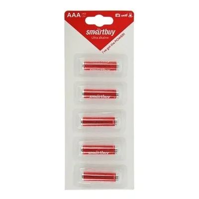 Лот: 11032101. Фото: 1. Батарейка Smart Buy LR03 AAA 13565. Батарейки, аккумуляторы, элементы питания