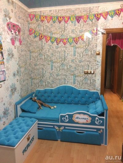 Лот: 10902412. Фото: 1. Кровать-диван мягкий детский... Комплекты детской мебели