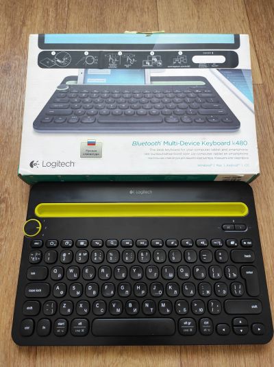 Лот: 19102310. Фото: 1. Клавиатура Logitech K480 Multi-Device. Клавиатуры и мыши