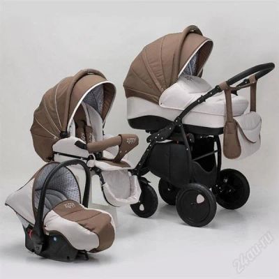 Лот: 2536076. Фото: 1. Коляска Tutis Zippy 3 в 1. Коляски