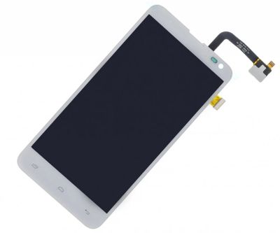 Лот: 12329153. Фото: 1. Дисплей Fly IQ4514 в сборе с тачскрином... Защитные стёкла, защитные плёнки