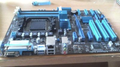 Лот: 4948407. Фото: 1. Asus M5A78L/USB 3.0+процессор... Материнские платы