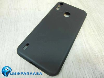 Лот: 19868912. Фото: 1. Чехол силиконовый Itel A48 черный... Чехлы, бамперы