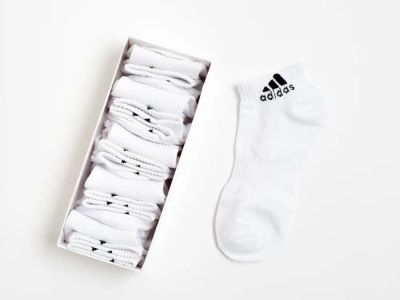 Лот: 12690547. Фото: 1. Носки короткие Adidas - 5 пар. Другое (одежда, обувь, галантерея)