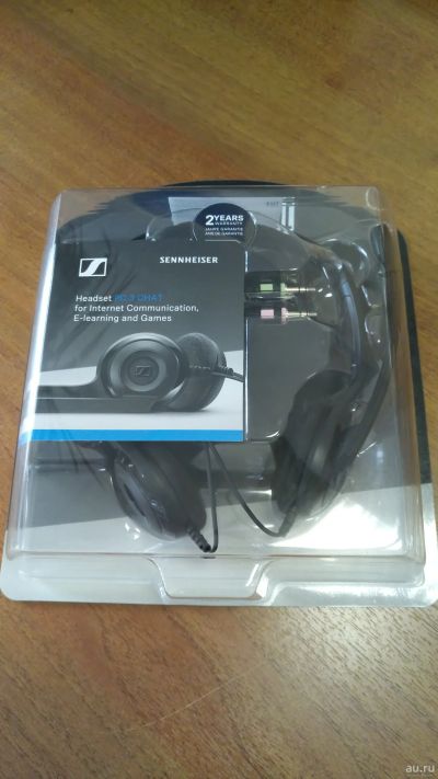 Лот: 18122687. Фото: 1. Гарнитура Sennheiser PC 3. Наушники, гарнитуры