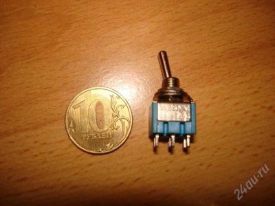 Лот: 2858913. Фото: 1. Выключатели -тумблеры MTS-202... Реле, тумблеры, переключатели