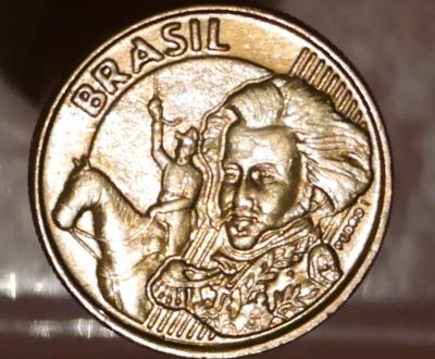 Лот: 8200900. Фото: 1. Экзотика с рубля (2529) Бразилия. Остальные страны