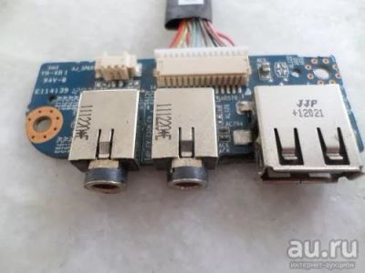 Лот: 9876981. Фото: 1. Плата usb+звук для ноутбука DNS... Платы расширения, контроллеры, доп. порты