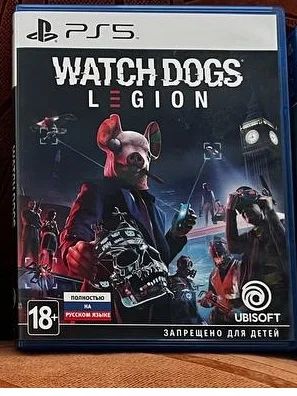 Лот: 18820625. Фото: 1. Watch dogs legion ps5. Игры для консолей