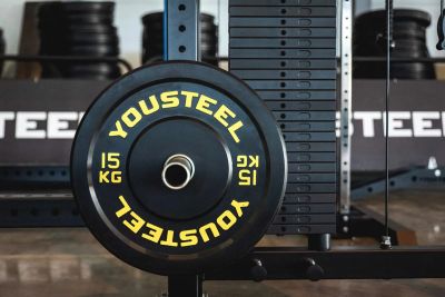 Лот: 24558188. Фото: 1. Диск каучуковый для штанги YouSteel... Штанги, блины
