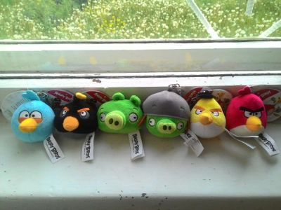 Лот: 7679125. Фото: 1. Брелок Игрушка сувенир Angry Birds... Сувенирные мелочи