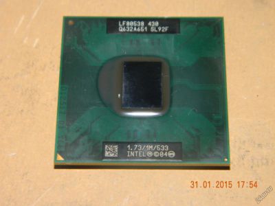 Лот: 8443382. Фото: 1. Процессор Intel Celeron M 430... Процессоры