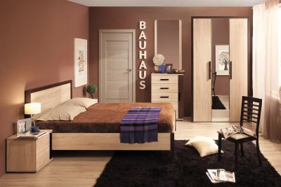 Лот: 23676657. Фото: 1. Спальный гарнитур Hoff Bauhaus. Спальные гарнитуры