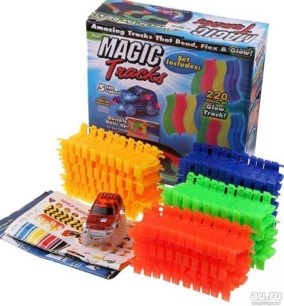 Лот: 14969168. Фото: 1. 🚗 🚙 Magic Tracks гибкая светящаяся... Машины и техника
