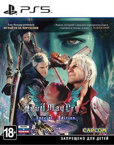 Лот: 24784830. Фото: 1. Игра для PS5 Capcom Devil May... Игры для консолей