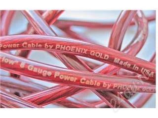 Лот: 132799. Фото: 1. Силовой провод PHOENIX GOLD 8Ga... Аксессуары для автозвука