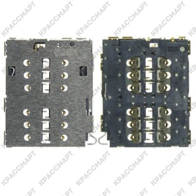 Лот: 10518803. Фото: 1. Коннектор SIM Huawei Nexus 6P... Шлейфы, разъёмы