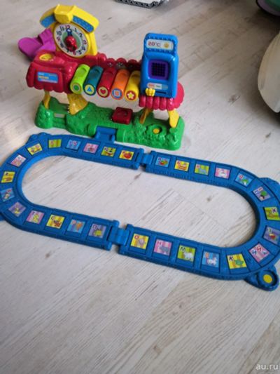 Лот: 16882414. Фото: 1. Развивающая железная дорога VTECH. Развивающие