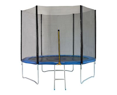Лот: 22358833. Фото: 1. Батут с сеткой DFC PELPO 8ft с... Детские спортивные комплексы, батуты