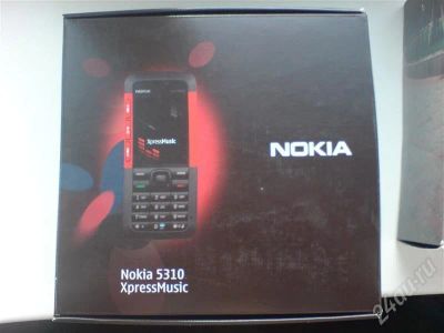 Лот: 267962. Фото: 1. документы NOKIA 5310 XPRESS MUSIC. Другое (смартфоны, связь, навигация)