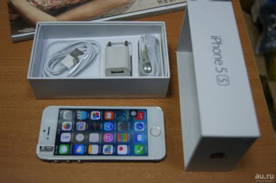Лот: 8513933. Фото: 1. iPhone 5s айфон полный комплект... Смартфоны