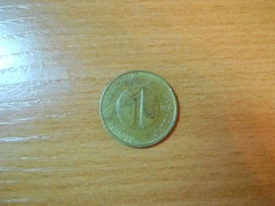 Лот: 3101069. Фото: 1. Монета 1 толар Словения. Европа