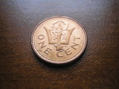 Лот: 8233551. Фото: 1. 1 цент 2004 года. Барбадос. Америка