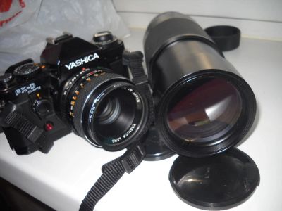 Лот: 11111440. Фото: 1. фотоаппарат пленочный Яшика. Плёночные зеркальные