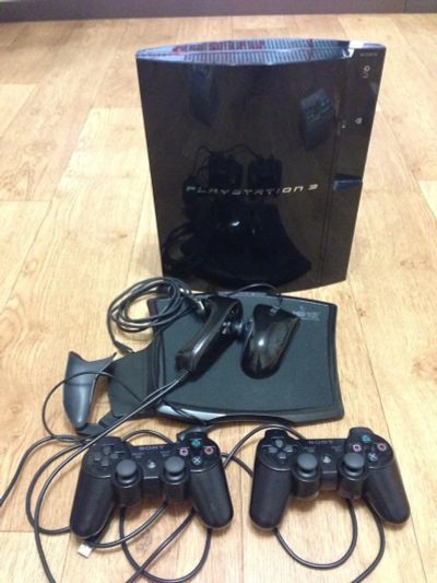Лот: 3533183. Фото: 1. Продаю PS3 + аксессуары + игры... Игровые приставки, консоли