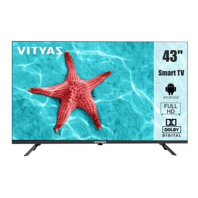 Лот: 23541058. Фото: 1. Новый Smart телевизор Витязь 43LF1218... Телевизоры