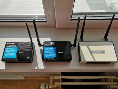 Лот: 17514041. Фото: 1. Wifi роутеры (3 шт.). Маршрутизаторы (роутеры)