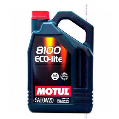 Лот: 14229722. Фото: 1. Motul 8100 Eco-lite 0W20 Масло... Масла, жидкости