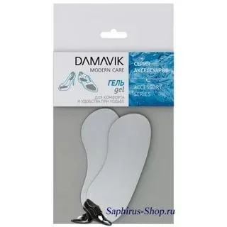 Лот: 18751143. Фото: 1. Полустелька DAMAVIK гелевая (муж... Средства для ухода за одеждой, обувью