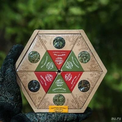Лот: 13493802. Фото: 1. Подарочный набор чая «Лесной аромат... Чай, кофе, какао
