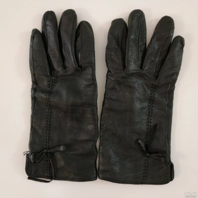 Лот: 15149750. Фото: 1. перчатки женские кожа 7,5 разм. Перчатки, варежки, митенки