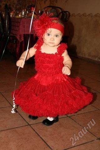 Лот: 739995. Фото: 1. Красная юбочка для самой маленькой... Юбки