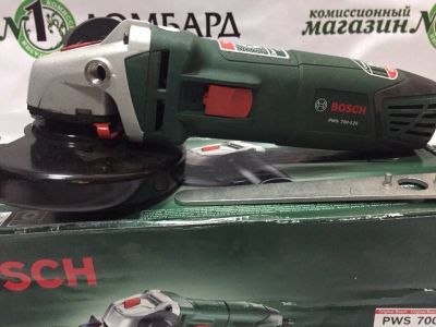 Лот: 10311513. Фото: 1. Угловая шлифмашина Bosch PWS 700-125. Электроинструмент