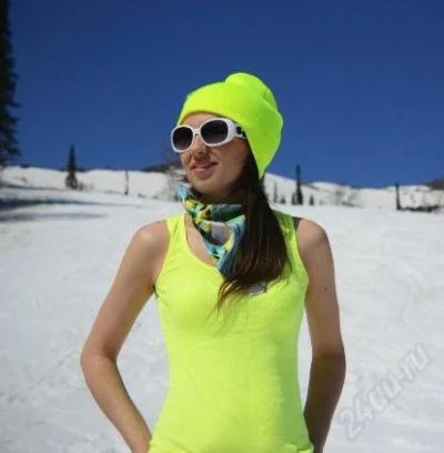 Лот: 2374054. Фото: 1. шапка Новая Яркая двухслойная. Головные уборы