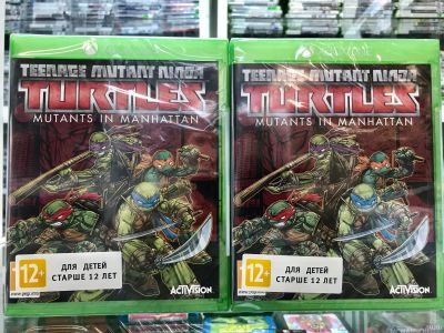 Лот: 12989073. Фото: 1. Teenage Mutant Ninja Turtles Mutants... Игры для консолей