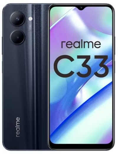 Лот: 20089195. Фото: 1. Смартфон Realme C33 3Gb/32Gb черный... Смартфоны