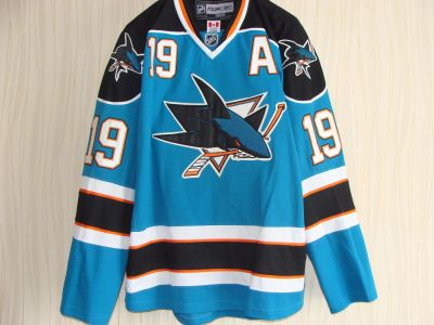 Лот: 11088796. Фото: 1. Хоккейный свитер San Jose Sharks... Форма