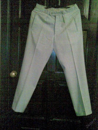 Лот: 5762885. Фото: 1. Классные летние брюки, лен 46... Брюки, джинсы, шорты