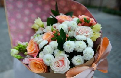 Лот: 7271920. Фото: 1. Сборный букет. Цветы на Щорса... Свежие цветы