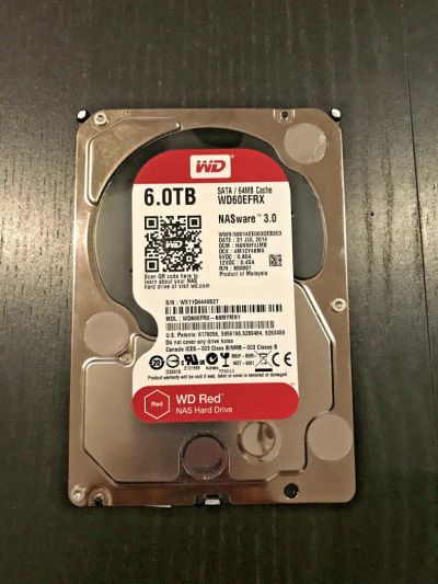 Лот: 8624180. Фото: 1. Винчестер HDD SATA-III 6,0Tb WD... Жёсткие диски