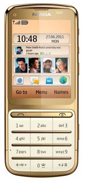 Лот: 5140073. Фото: 1. Nokia C3-01. Кнопочные мобильные телефоны