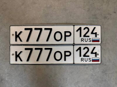 Лот: 25267286. Фото: 1. Продам гос.номер К 777 ОР 124. Госномера